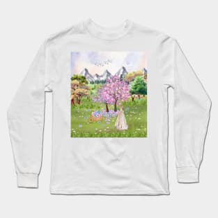 The flower lady Long Sleeve T-Shirt